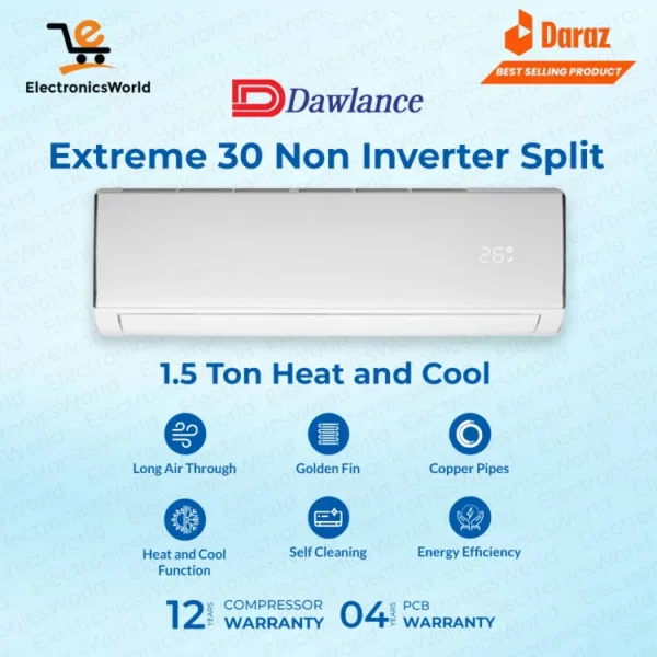 Dawlance Extreme 1.5 Ton Split AC (Non Inverter)